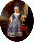 unknow artist, Portrait of Princess Louise of France